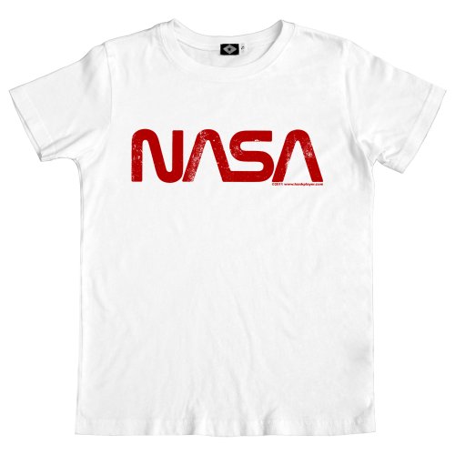 Hank Player 'NASA Retro Worm Logo' Men's T-Shirt