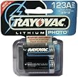 Rayovac 3.0-Volt Lithium Photo Batteries, 123A Size, 2-Count Packages (Pack of 2)