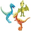 Dinosaur Train - Derek, Ollie and Mr Pteranodon 3 Figuren Packung [UK Import]
