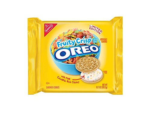 NABISCO OREO LIMITED EDITION FRUITY CRISP COOKIES ( 2 PACK )