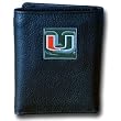Miami Hurricanes Trifold Nylon Wallet in a Box - NCAA College Athletics Fan Shop Sports Team Merchandise