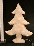 Light Up White Crystal Christmas Tree 60cm (781051)