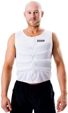 Arctic Heat Body Cooling Vest (Small 35 inch Chest) - White - Ice Vest
