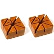 2 Wood Watch Band Holder Block Pin Link Remover Tools
