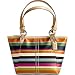 Coach Leah Legacy Stripe Top Handle Pouch 42423