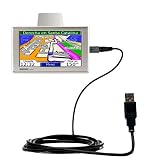 Classic Straight USB Cable for the Garmin Nuvi 660 with Power Hot Sync and Charge capabilities - Gomadic Brand w/ TipExchange Technology