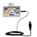 Classic Straight USB Cable for the Garmin Nuvi 610 with Power Hot Sync and Charge capabilities - Gomadic Brand w/ TipExchange Technology