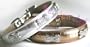 Dog Collar and Leash Set - 18-inch Swarovski Crystal Bone Dog Collars & leash set (antique gold)