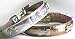 Dog Collar and Leash Set - 14-inch Swarovski Crystal Bone Dog Collars & leash set (silver)