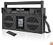 iHome iP4GZ FM 30-Pin iPod/iPhone Speaker Dock Boombox (Gunmetal)