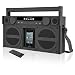 iHome iP4GZ FM 30-Pin iPod/iPhone Speaker Dock Boombox (Gunmetal)