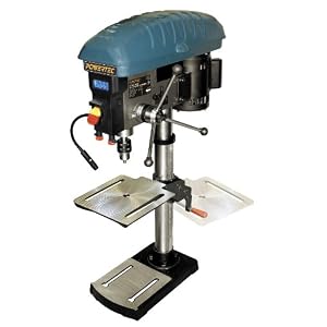POWERTEC 12  Variable Speed Drill Press w  Digital Readout and Laser, @ SHIPPING $5.30 by 