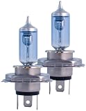 HELLA H83140272 H4 12V 60/55W High Performance Xenon Blue Halogen Bulb Set
