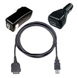 AC Home Wall Charger+CAR Charger for Microsoft Zune NEW for $2.97 + Shipping