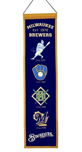 MLB Milwaukee Brewers Heritage Banner