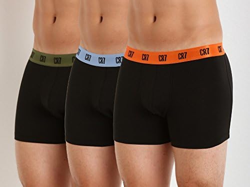 Cristiano Ronaldo CR7 Stretch Cotton Trunk 3-Pack Black