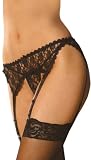 Elegant Moments Scalloped Lace Garter Belt Style 3363