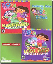 Dora the Explorer: Backpack & Lost City Adventure (Fantastic 2-Pack)