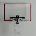 Wall Mounted Mini Basketball Hoop and Ball Set - Mini-Pro I