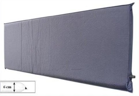 SELBSTAUFBLASENDE ISOMATTE THERMOMATTE 200x66x6 CM IN BLAU