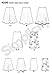 Simplicity Sewing Pattern 4236 Misses Skirts, H5 (6-8-10-12-14)