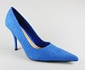 Suede Pointed Toe Pump