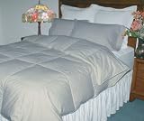 Microfiber Full/Queen Mini Comforter Set, Grey