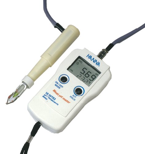 Hanna Instruments HI 99163 Portable pH and Temp Meter For Meat Applications