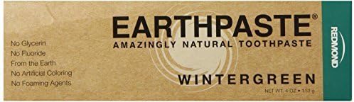 Redmond Trading Company, Earthpaste, Amazingly Natural Toothpaste, Wintergreen, 4 oz (113 g) by Redmond RealSalt