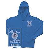 Boston Patriots - Old School Logo Ladies Zip Hoodie