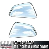 08-12 Cadillac CTS Half-Top Chrome Mirror Covers