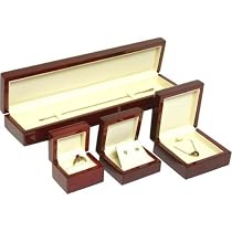 Rosewood Pendant Ring Earring & Bracelet Gift Boxes