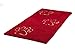 Dog Gone Smart Dirty Dog Doormat - Fast Drying Rug with Super Gripper Backing for Clean Floors - Super Absorbent and Machine Washable Mat for Muddy Paws - Maroon