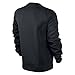 Nike Mens Tech Fleece Crew Black/Black/Black/Black MD