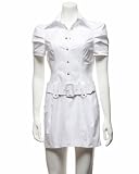 41oTU4uuVqL. SL160  2b Belted Tulip Shirt Dress