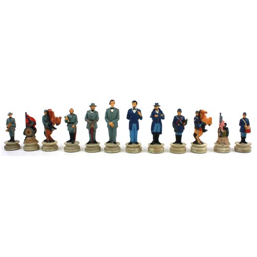 Civil War Chess Set Pieces King 3.25 inches tall Hand Painted 41oTWK3h9WL Civil War Chess Set Pieces King 3.25 inches tall Hand Painted
