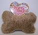 Vo-Toys Wild n Shaggy Bone Plush 8 in Dog Toy