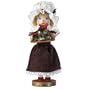 Kurt Adler Steinbach 16-Inch German Nutcracker Christmas Carol Series, Mrs. Cratchit