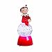 Elf on the Shelf Christmas Color Changing Snow Globe by Roman