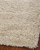 Safavieh SG240V Shag Collection Classic Handmade Ivory Shag Area Rug, 3-Feet by 5-Feet