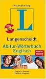 Langenscheidt Abitur-W�rterbuch Englisch. Englisch-Deutsch / Deutsch-Englisch