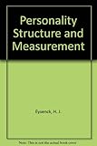 Personality structure and measurement