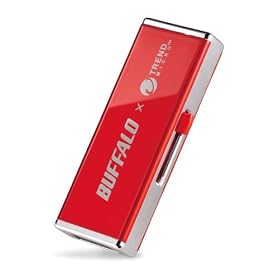 BUFFALO �E�B���X�`�F�b�N�@�\���� USB�������[ ���b�h 16GB RUF2-JV16GS-RD