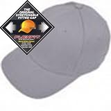Original Flexfit Cap, silver (Größe S/M), Schirmunterseite silbergrau