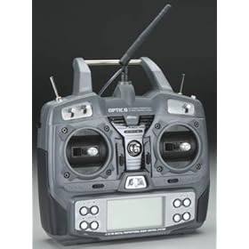 Optic 6 2.4GHz Tx, Optima 7 Rx, 4 HS-325HB Servo from Hitec Radio Systems