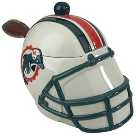 Miami Dolphins Ceramic Soup Tureen Cookie Jar by 