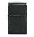 Apple iPhone Premium Leather Vertical Holster with Belt Clip , BLACK