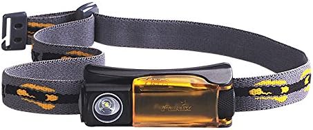 LED Industrial Headlamp, Aluminum, 50,000 hr. Lamp Life, Maximum Lumens Output: 70, Black - 1 Each