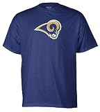 NFL Men's St. Louis Rams Logo Premier Tee Shirt (Dark Grey Heathered, Large)