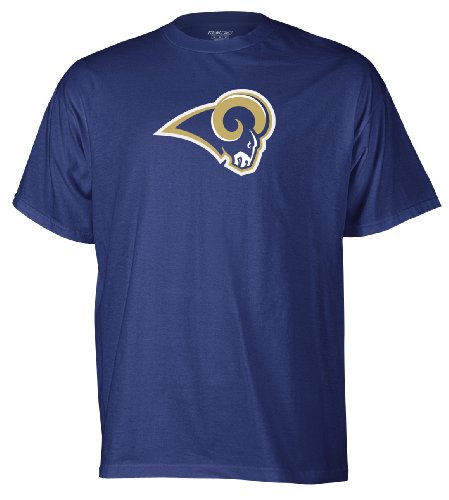 NFL Men's St. Louis Rams Logo Premier Tee Shirt (Dark Grey Heathered, X-Large)